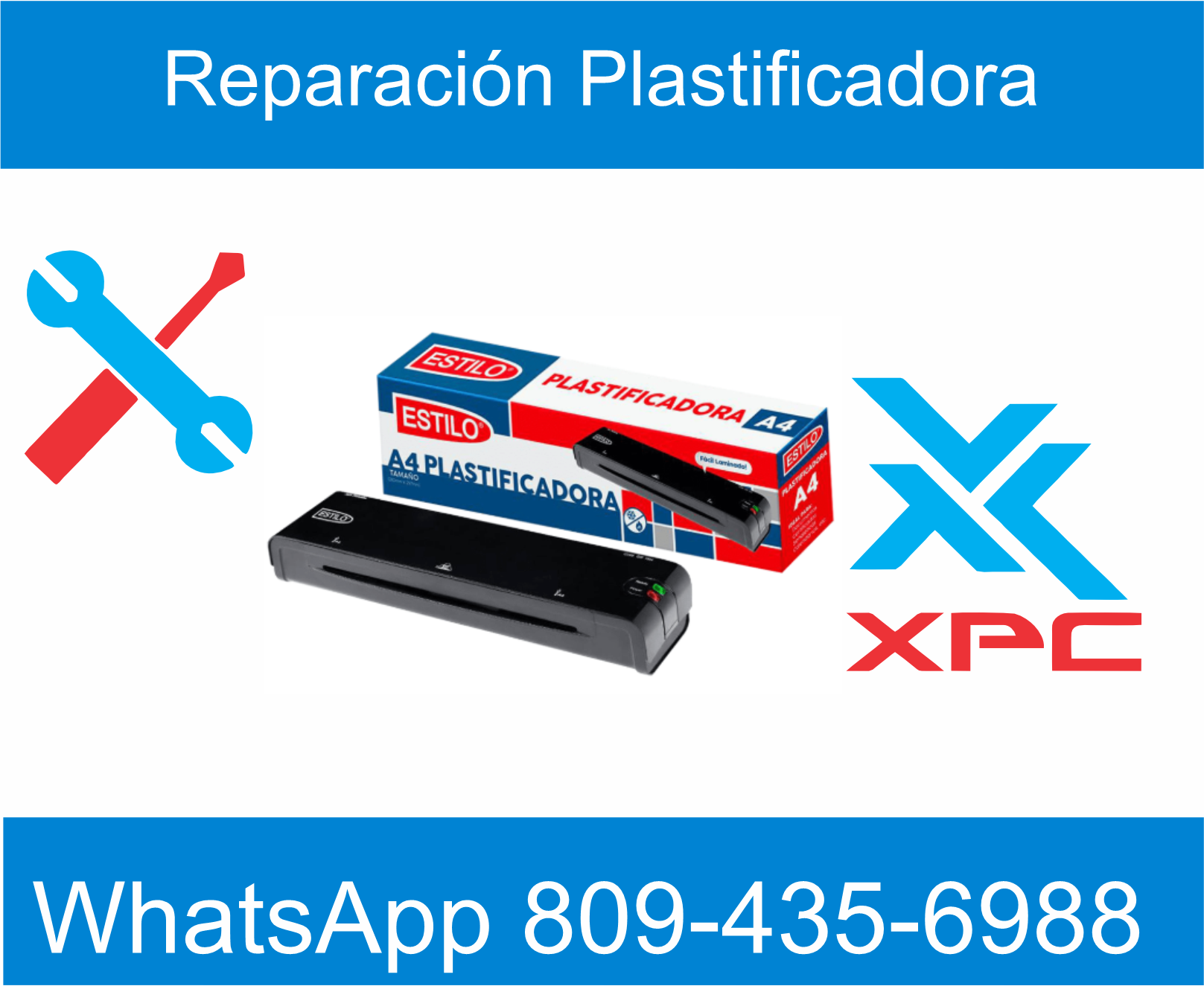 Reparacion de  plastificadora